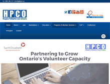 Tablet Screenshot of hpco.ca